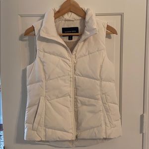NWOT LANDS END Winter Down Puffy Vest.